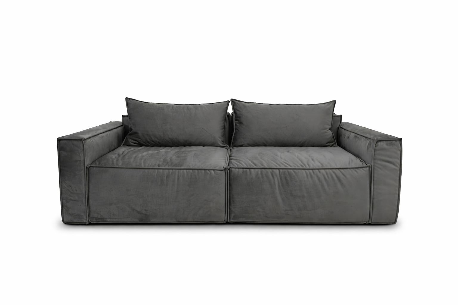 ორადგილიანი ფუმფულა დივანი - Image 2