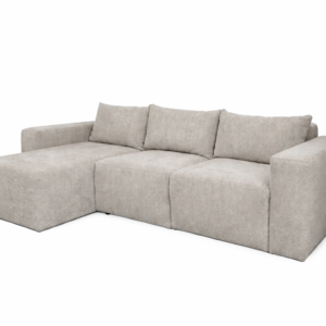 3 ადგილიანი გასაშლელი დივანი კუთხით