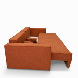 2 ადგილიანი გასაშლელი ფუმფულა დივანი